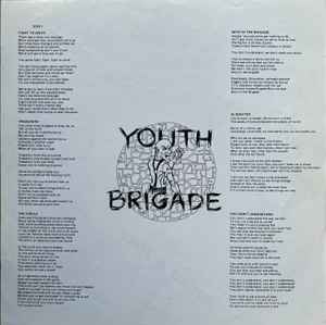 YOUTH BRIGADE (ユース・ブリゲイド)  - Sound & Fury (EU 限定リプロ再発 LP/ New) 再録盤とは全く異なる激レアな '82年オリジナルミックス Ver!