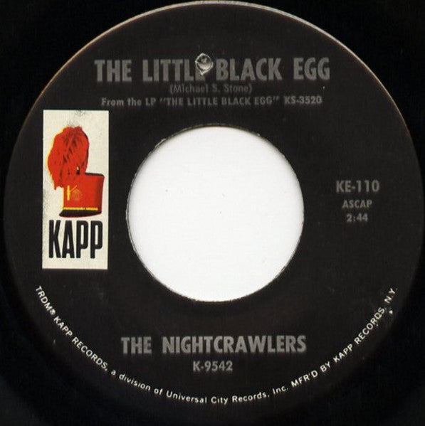 NIGHTCRAWLERS (ナイトクロウラーズ) - You're Running Wild (US '66 再発 7"/Kapp-709)