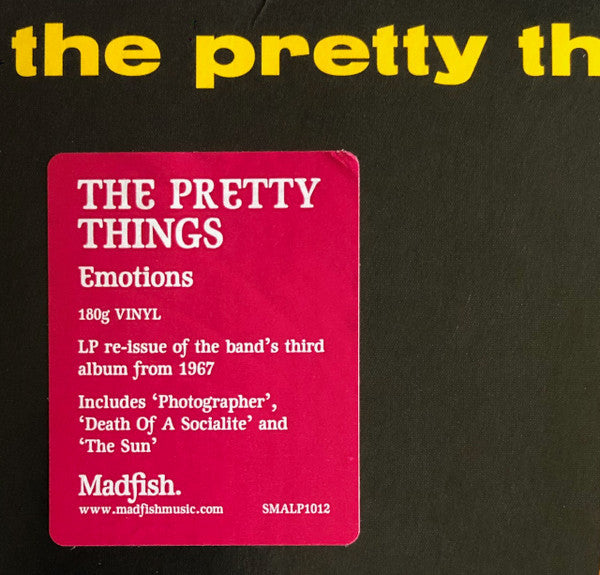 PRETTY THINGS (プリティ・シングス)  - Emotions (UK 限定復刻再発180g モノラル LP/New)