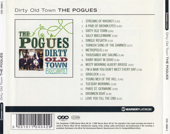 POGUES, THE (ザ・ポーグス) - Dirty Old Town (EU 限定再発 CD/New)