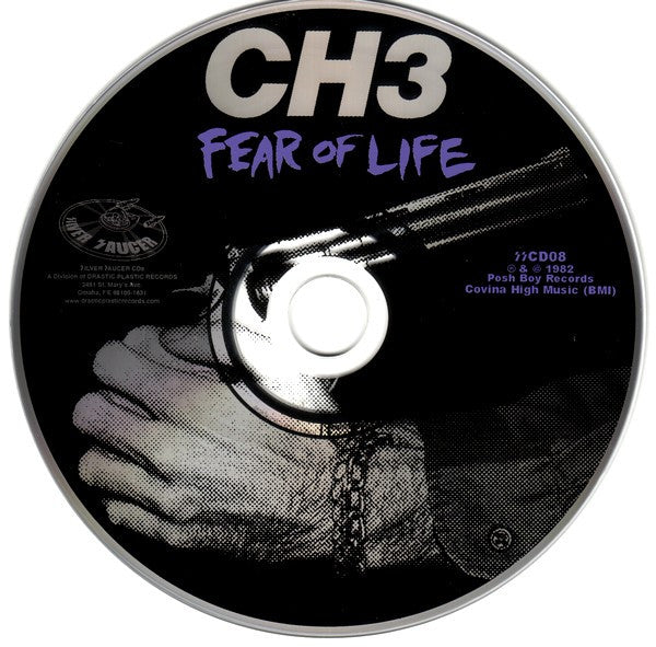CHANNEL 3 (チャンネル・スリー) - Fear Of Life (US 限定プレス再発 CD/ New)