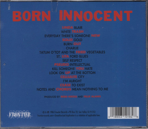 REDD CROSS (レッド・クロス) - Born Innocent (US 限定プレス再発 CD/ New)