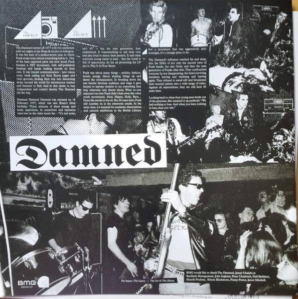 DAMNED, THE (ザ・ダムド) - Damned Damned Damned (EU 限定「デラックス40周年記念再発」 180g LP/ New)