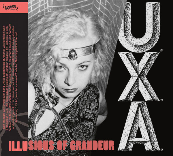 U.X.A. (ユナイテッド・エクスペリメント・オブ アメリカ) - Illusions Of Grandeur (Italy 限定再発デジパック CD+帯/ New)