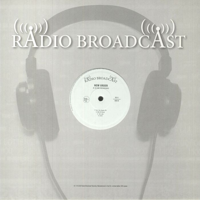 NEW ORDER (ニュー・オーダー)  - Radio Broadcast 81-82 BBC Recordings (EU 300枚限定リリース LP/NEW)