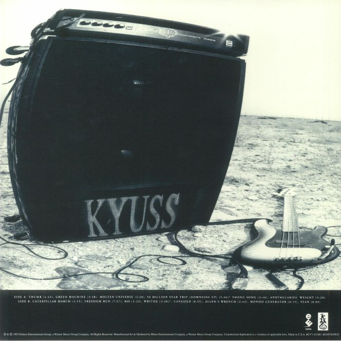 KYUSS (カイアス)  - Blues For The Red Sun (EU 限定復刻再発180グラム重量「ゴールドヴァイナル」 LP/NEW)