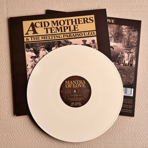 ACID MOTHERS TEMPLE ＆ THE MELTING PARAISO U.F.O. (アシッド・マザーズ・テンプル)  - Mantra Of Love (UK 500枚限定復刻リマスター再発「クリームヴァイナル」 LP/NEW) '04年アルバム