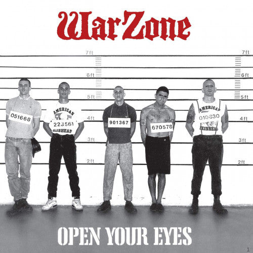 WARZONE (ウォーゾーン)  - Open Your Eyes (US 1,315 Ltd.Reissue Gray Marble Vinyl LP「廃盤 New」)