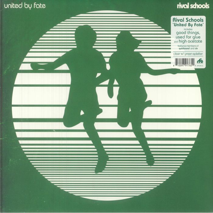RIVAL SCHOOLS (ライヴァル・スクールズ)  - United By Fate (US 正規限定再発「グリーングリッター・ヴァイナル」 LP/NEW) '01年1stアルバム