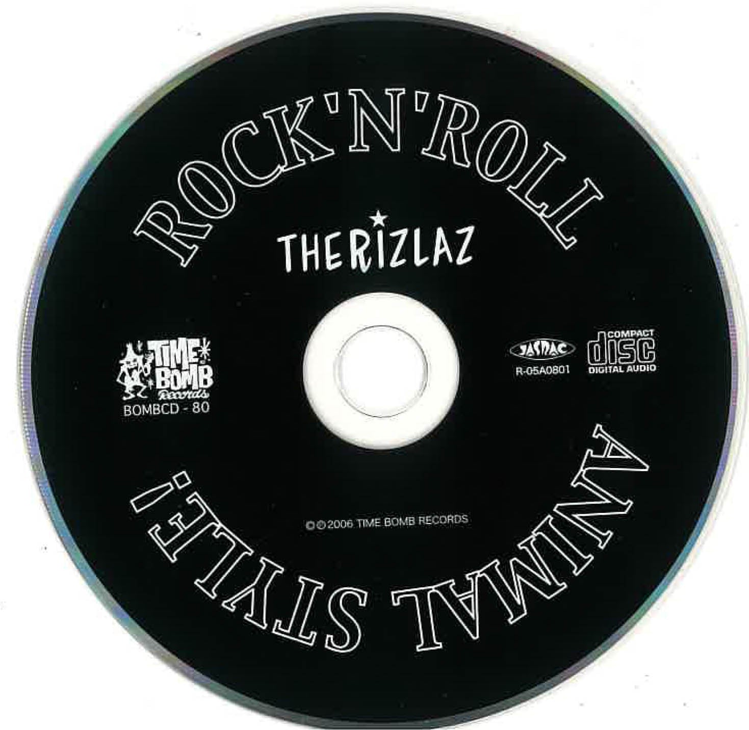 RIZLAZ (リズラズ)  - Rock'N'Roll Animal Style (Japan タイムボム  限定 CD/New) 東京ロカビリーレジェンド' 06年2ndアルバム