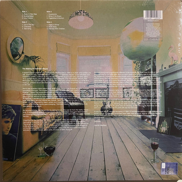 OASIS (オアシス)  - Definitely Maybe (EU 限定復刻リマスター再発「レッド&ホワイトマーブルヴァイナル」 2xLP/NEW)