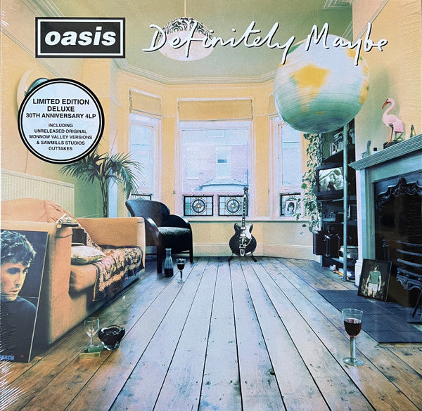 OASIS (オアシス)  - Definitely Maybe (EU 限定復刻再発 4xLP 「ボックスセット」/NEW)