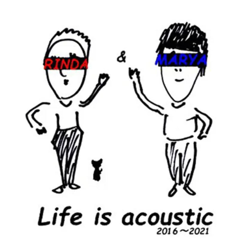 RINDA & MARYA (リンダ & マーヤ)  - Life Is Action (Japan 「RSD Drops 2021」限定6曲入りミニLP+CDR / New) 結成5周年記念A式「銀ジャケット仕様」＆ナンバリング入り !