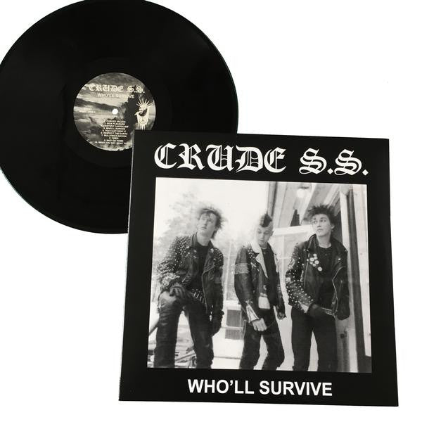 CRUDE S.S. (クルード S.S.)  - Who'll Survive (Italy 「正規」限定再発 LP/ New) 全20曲入りディスコグラフィーLP !