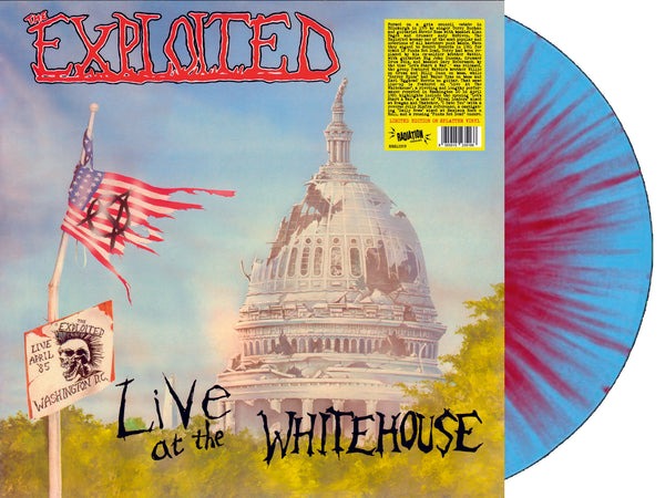 EXPLOITED, THE (ジ・エクスプロイテッド)  - Live At The Whitehouse (Italy 300枚限定再発スプラッターヴァイナル LP/ New)