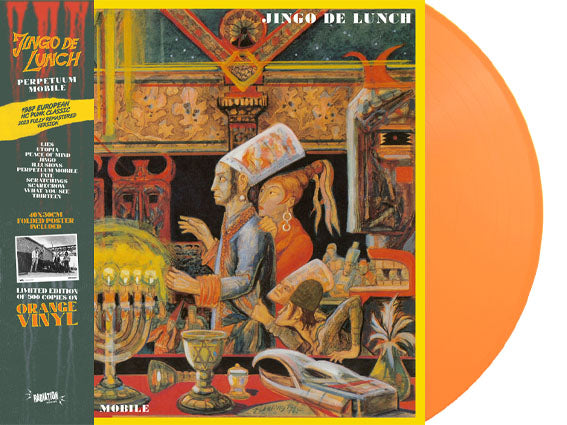 JINGO DE LUNCH (ジンゴ・デ・ランチ) - Perpetuum Mobile (Italy 500枚限定再発オレンジヴァイナル LP+帯/ New)