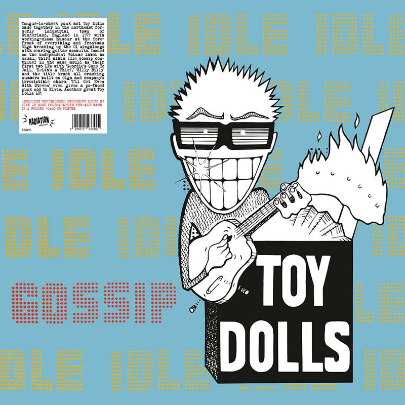 TOY DOLLS (トイ・ドールズ)  - Idle Gossip (Italy 限定再発「ホワイトヴァイナル」 LP /New)