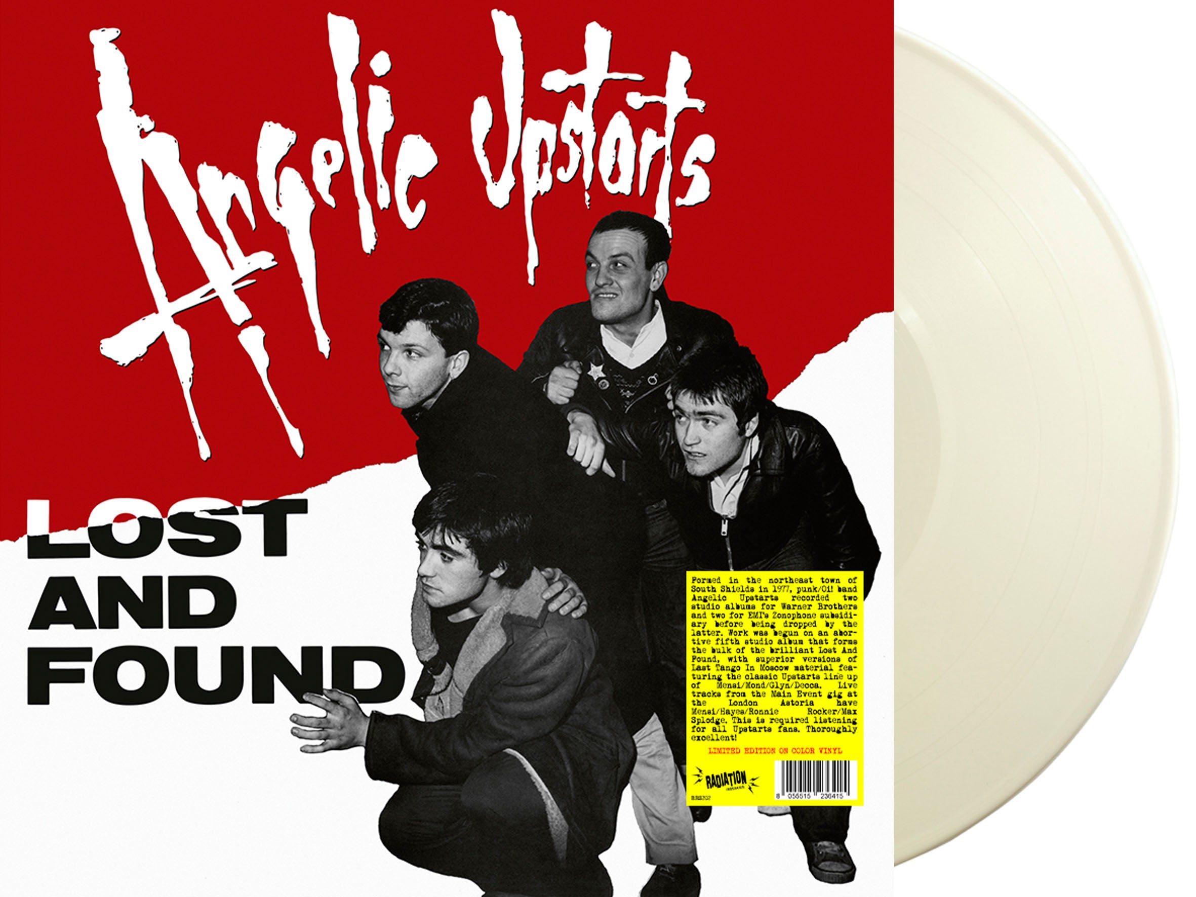 ANGELIC UPSTARTS (エンジェリック・アップスターツ)  - Lost & Found (Italy 限定再発「ホワイトヴァイナル」LP/ New)