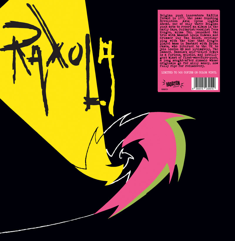 RAXOLA - S.T. (Italy 500枚限定再発カラーヴァイナル LP/ New)
