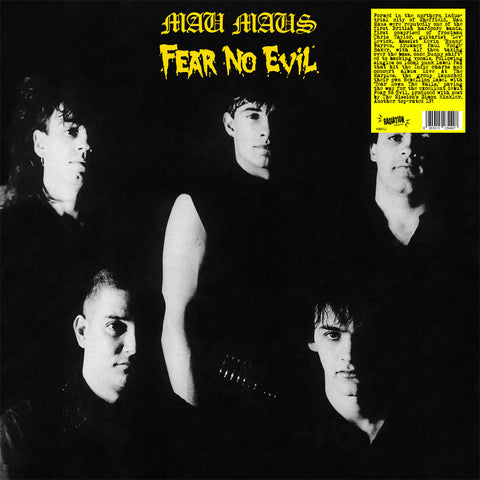 MAU MAUS (マウ・マウズ)  - Fear No Evil (Italy 150枚限定再発レッドヴァイナル LP/ New)