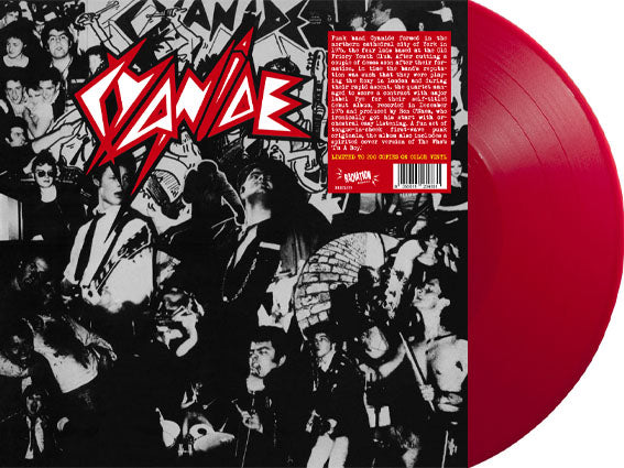 CYANIDE (サイアナイド)  - S.T. (Italy 500枚限定再発レッドヴァイナル LP/ New)