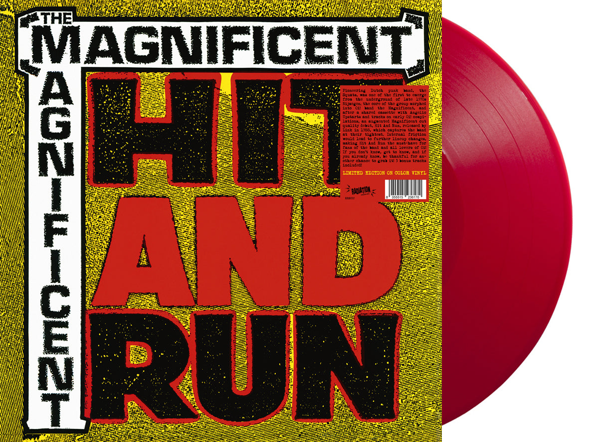 MAGNIFICENT, THE (ザ ・マグニフィセント)  - Hit And Run (Italy 限定再発「レッドヴァイナル」LP/ New)