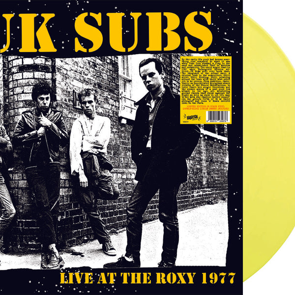 U.K. SUBS (U.K. サブス) - Live At The Roxy (Italy RSD 2024 限定再発「イエローヴァイナル