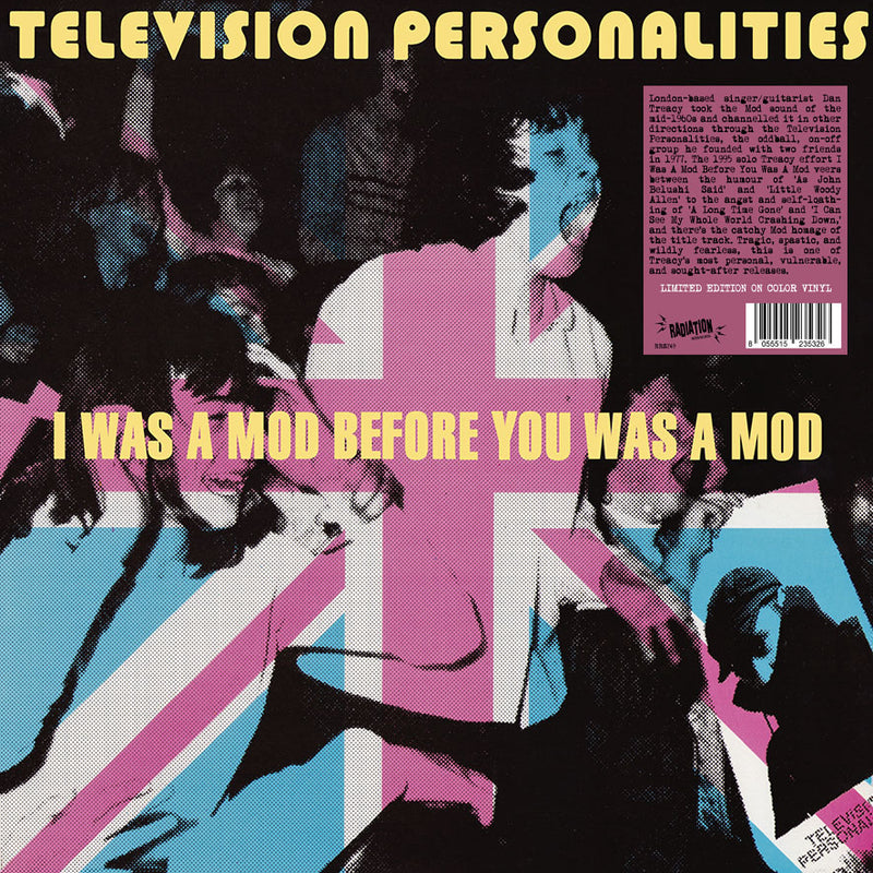 TELEVISION PERSONALITIES, THE (ザ・テレヴィジョン・パーソナリティーズ)  - I Was A Mod Before You Was A Mod  (Italy RSD 2024 限定再発「ピンクヴァイナル」LP/ New)