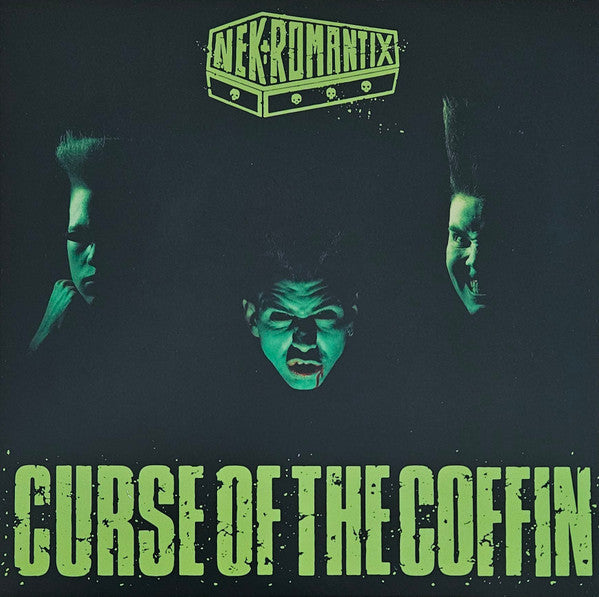 NEKROMANTIX (ネクロマンティクス)  - Curse Of The Coffin (Italy 限定復刻再発「グリーンヴァイナル」 LP/NEW)