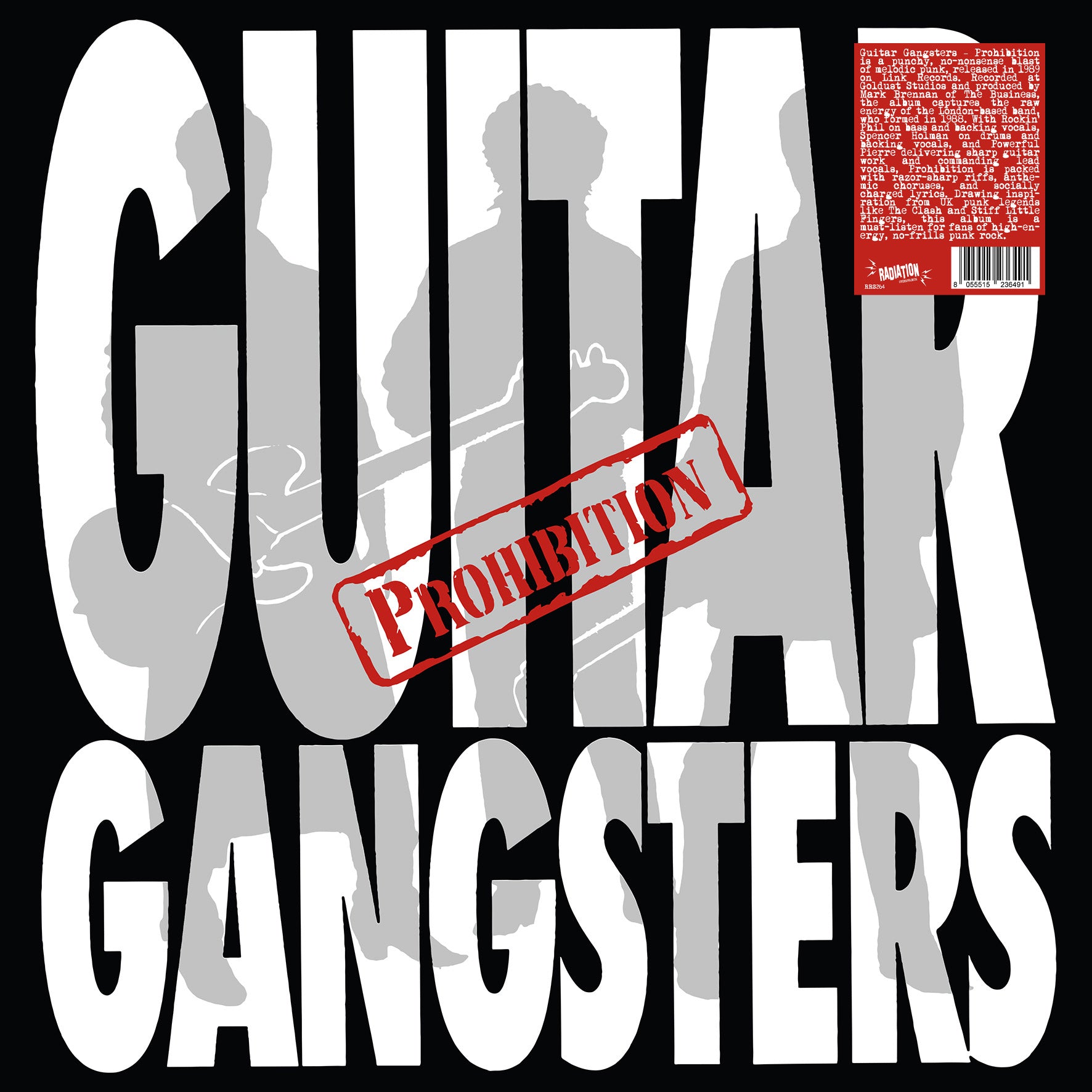 GUITAR GANGSTERS (ギター・ギャングスターズ)  - Prohibition (Italy 正規再発「限定ブラックヴァイナル」LP/ New) メロディック・パンク傑作1stアルバム！