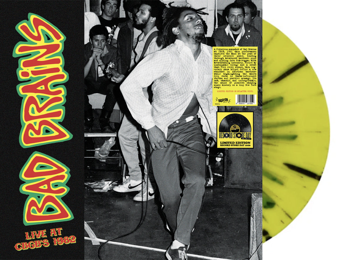 BAD BRAINS (バッド・ブレインズ)  - Live At CBGB's 1982 (Italy 「RSD 2026」正規再発「限定スプラッターヴァイナル」LP/ New) オリジナルラインナップ !