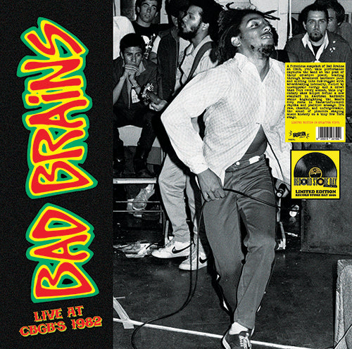 BAD BRAINS (バッド・ブレインズ)  - Live At CBGB's 1982 (Italy 「RSD 2026」正規再発「限定スプラッターヴァイナル」LP/ New) オリジナルラインナップ !