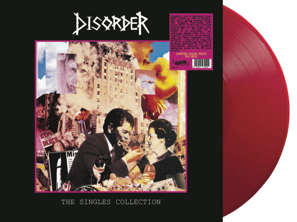DISORDER (ディスオーダー)  - The Singles Collection (Italy 500枚限定再発レッドヴァイナル LP/ New)