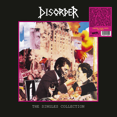 DISORDER (ディスオーダー)  - The Singles Collection (Italy 500枚限定再発レッドヴァイナル LP/ New)