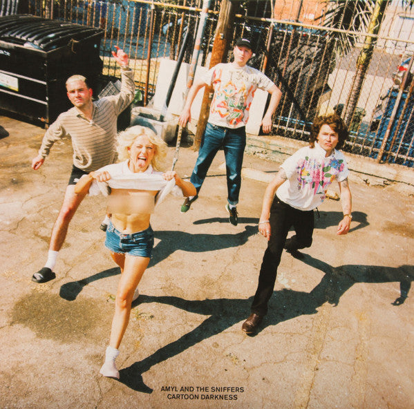 AMYL AND THE SNIFFERS (アミル・アンド・ザ・スニッファーズ)  - Cartoon Darkness (UK-EU 限定「ブラックヴァイナル」 LP/NEW)'24年3rdアルバム