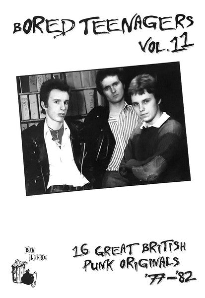 V.A. (レアUKパンク・コンピ)  - Bored Teenagers Vol.11 (UK 500枚限定プレス LP+ブックレット/ New)