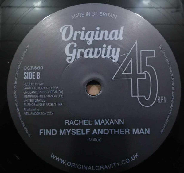 RAYE COLE / RACHEL MAXANN (レイ・コール / レイチェル・マクサン)  - Find Myself Another Man (UK 限定 7"+カンパニースリーブ/New)