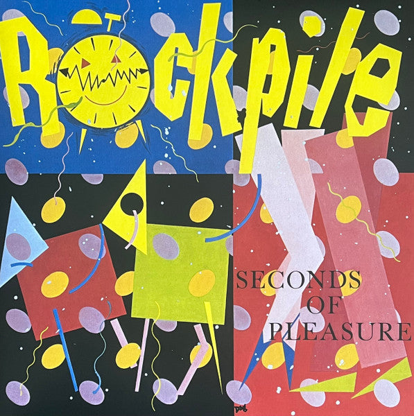 ROCKPILE (ロックパイル)  - Seconds Of Pleasure (US 限定再発「黒盤？イエロー盤？」LP/New)