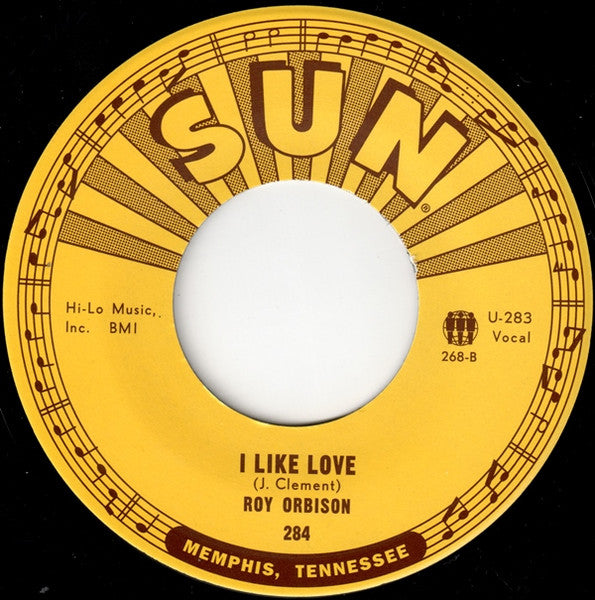 ROY ORBISON  (ロイ・オービソン)  - I Like Love / Chicken-Hearted (US '14年正規限定「初回ラベ・デザイン仕様」復刻再発 7"+復刻カンパニースリーブ/New) テディボーイ・ワイルド・ロカビリーJIVER！
