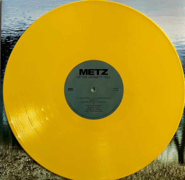 METZ (メッツ)  - Up On Gravity Hill (UK-EU 限定イエローヴァイナル LP/NEW)