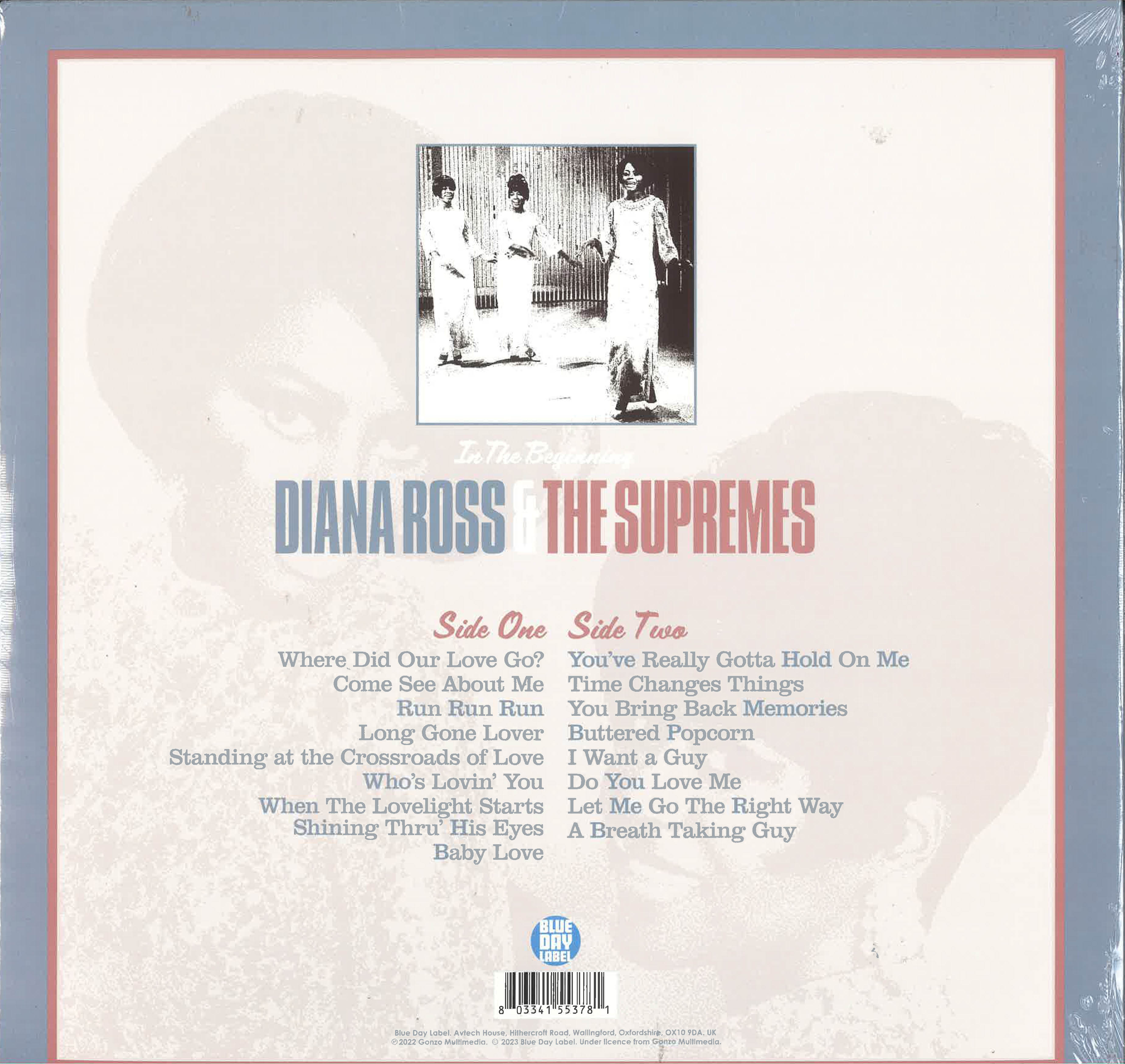 SUPREMES (Diana Ross & The) (ダイアナ・ロス & ザ・スプリームス / シュプリームス) - In The  Beginning (EU 限定リリース LP/New)