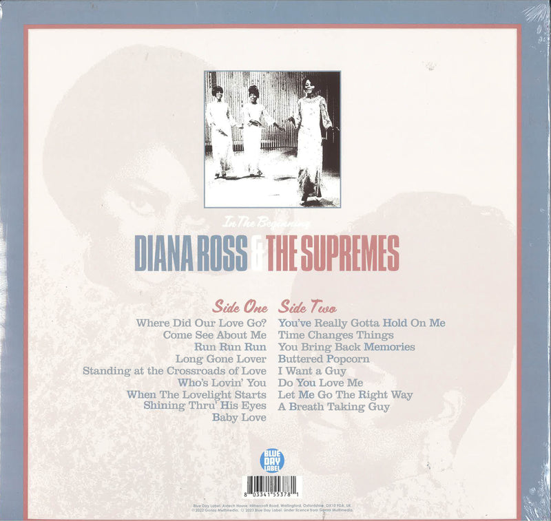 SUPREMES (Diana Ross & The)  (ダイアナ・ロス & ザ・スプリームス / シュプリームス)  - In The Beginning  (EU 限定リリース LP/New)