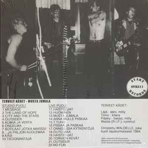 TERVEET KADET (テルヴェート・キャデット)  - Musta Jumala (Finland 正規再発「650枚限定ブラックヴァイナル」LP+ブックレット / New) 初期コンピ！