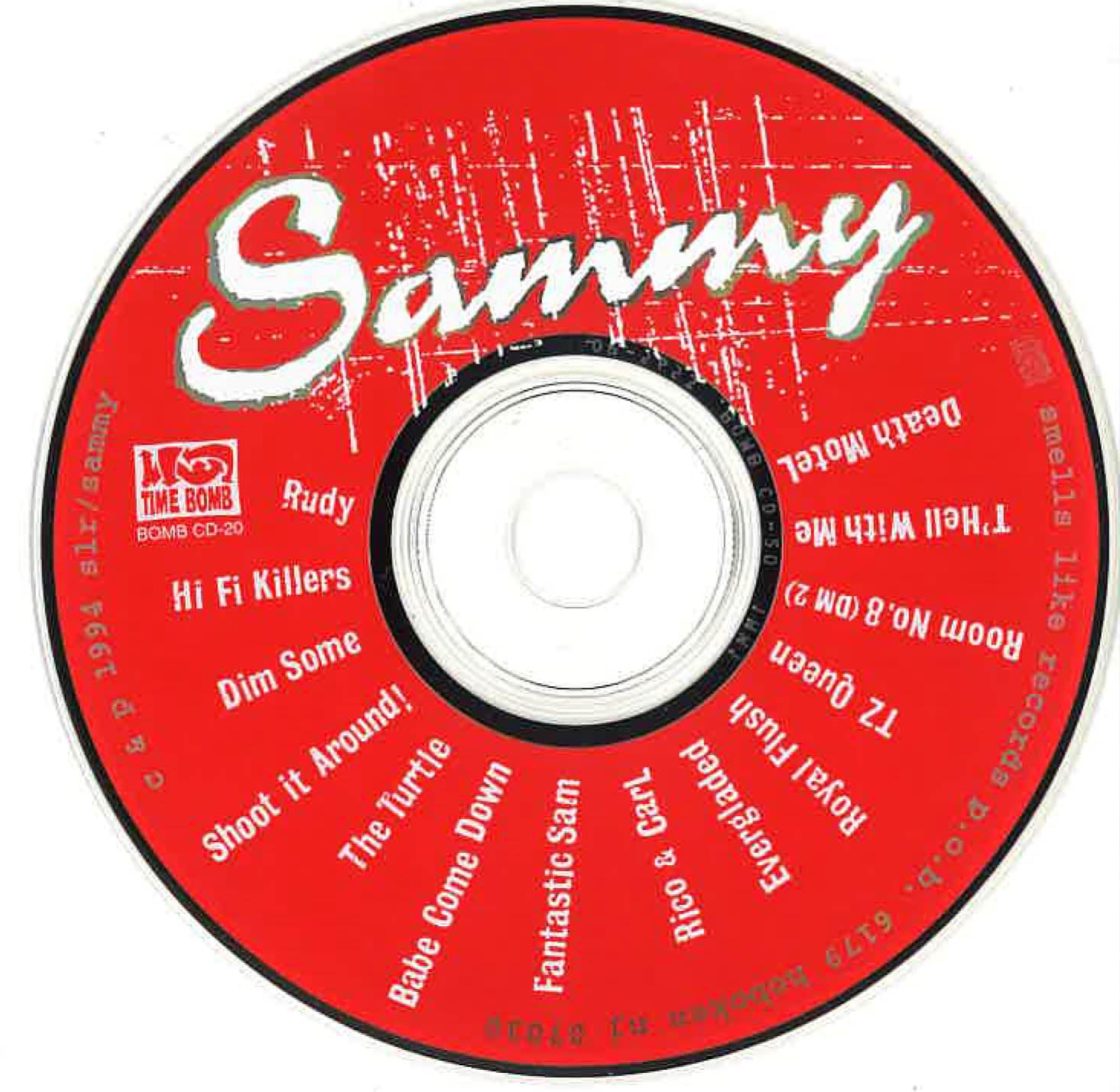 SAMMY (サミー)  - Debut Album (Japan タイムボム 限定ボーナス・トラック入り CD/New)米ローファイポップ'94年名作デビューアルバム