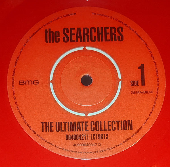 SEARCHERS, THE (ザ ・サーチャーズ)  - The Ultimate Collection (EU 限定プレス「赤盤」LP/ New) ベスト20曲！