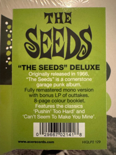 SEEDS (シーズ)  - The Seeds [ 1st Album] +ボーナス (UK ACE社限定リマスター再発モノラル2xLP/New)