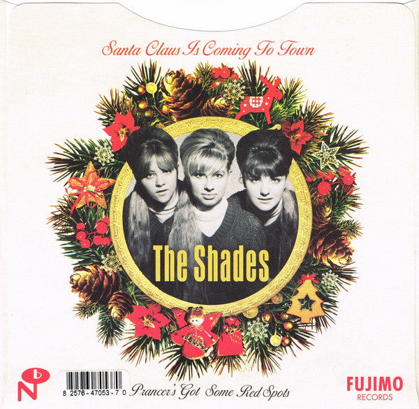 SHADES, THE (ザ・シェイズ)  - 'Santa Claus Is Coming to Town (US 限定再発「黒盤」7" /New)