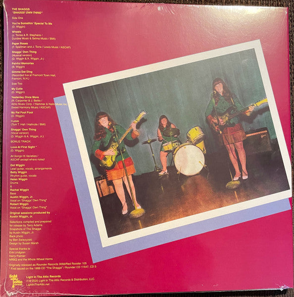 SHAGGS (シャッグス)  - "Shaggs' Own Thing" (US 限定再発「カラー（赤＋黄色）盤」 LP/New)