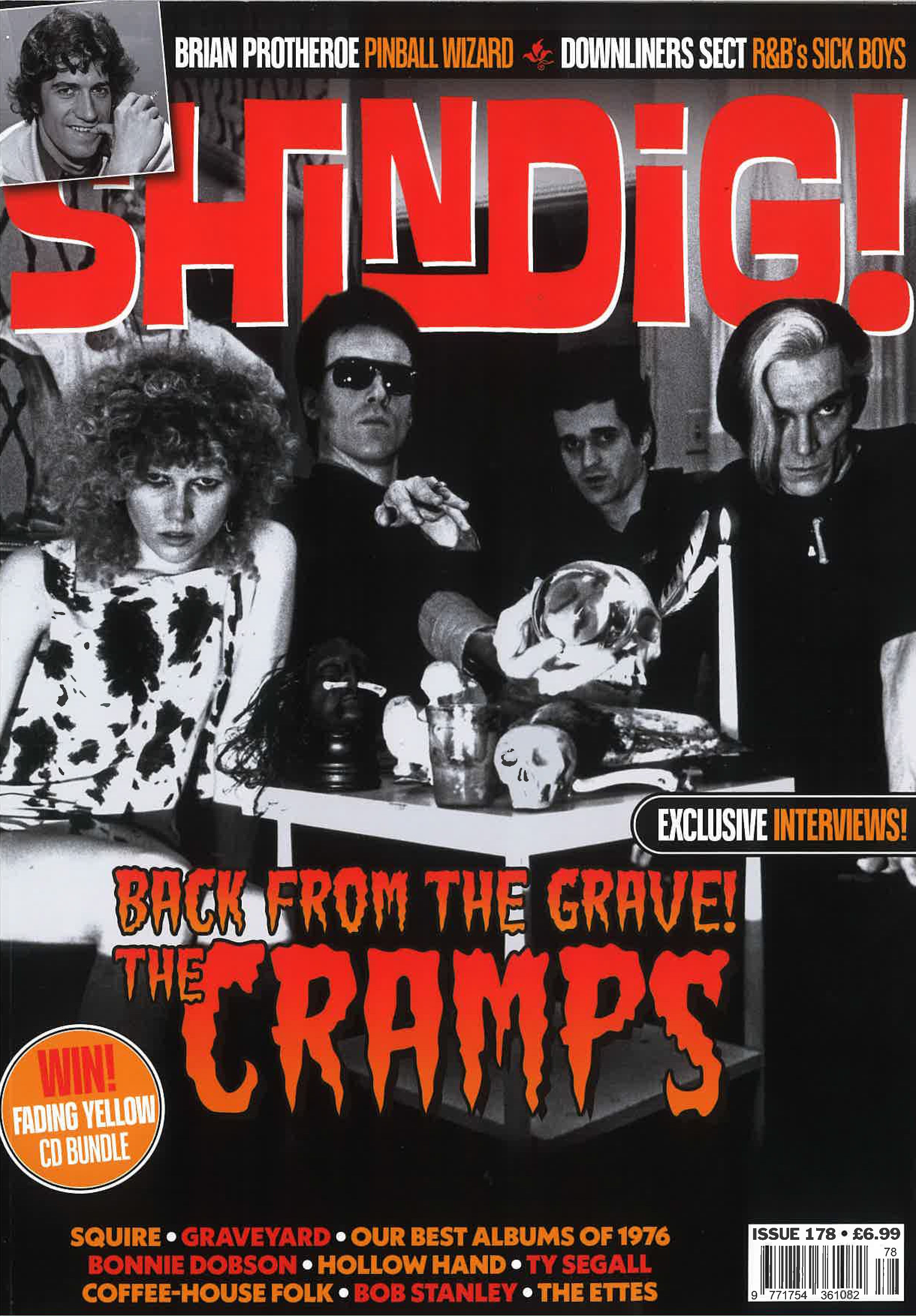 (ザ・クランプス 特集 他)  - Shindig ! Issue 178 (New)