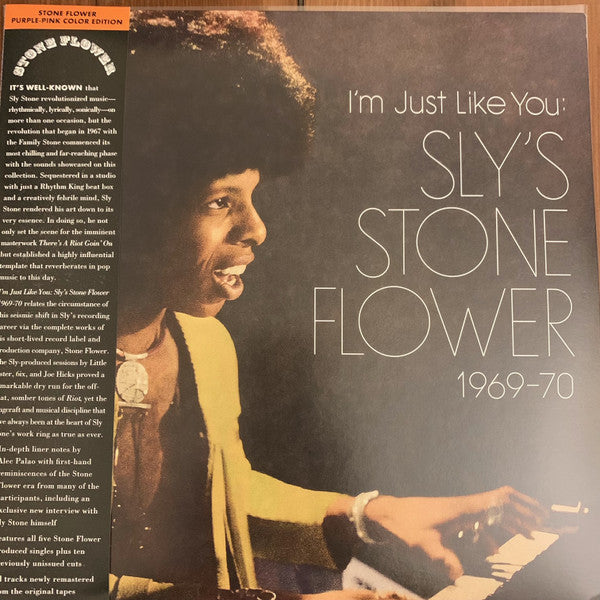 SLY STONE 他 (スライ・ストーンのレアトラック集)  - I’m Just Like You: Sly’s Stone Flower 1969-70 (US 限定「パープル VINYL」2xLP+帯/New) レアトラックコンピ